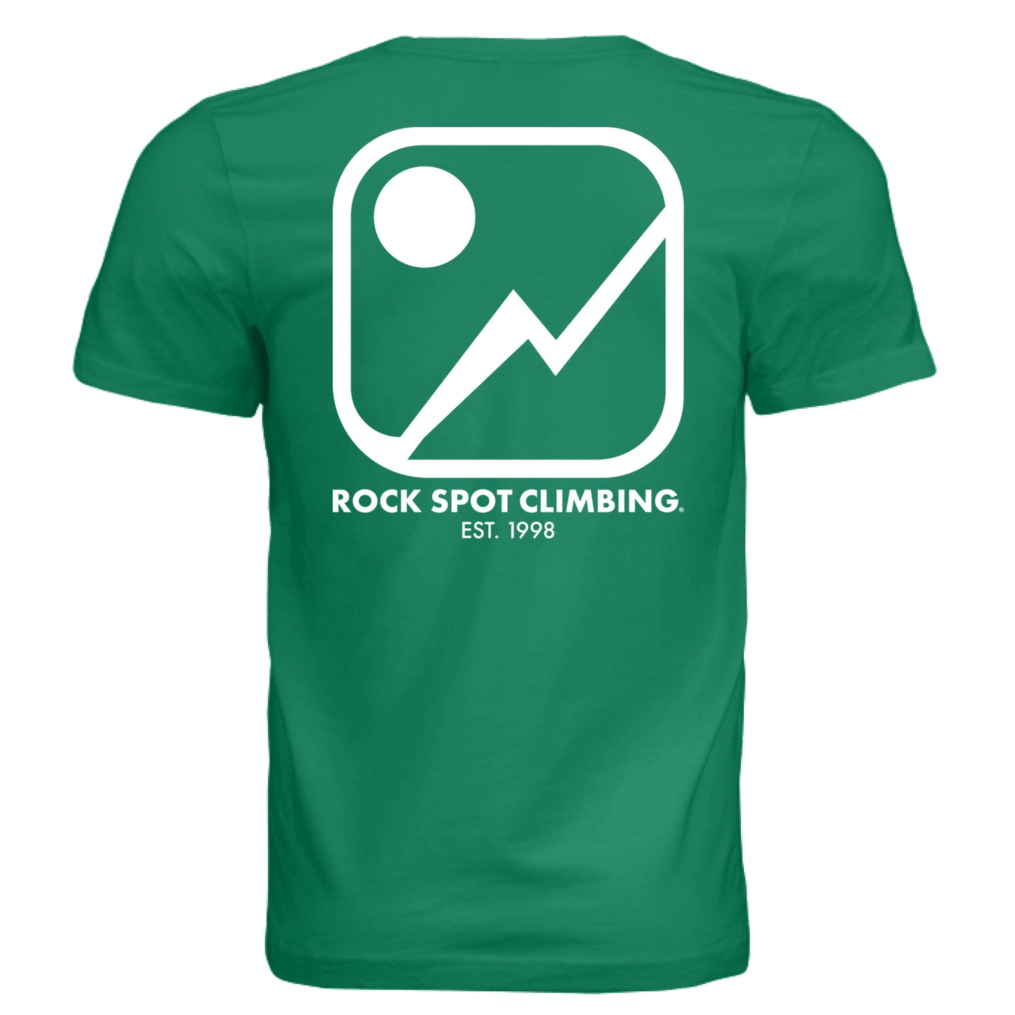 Solid Kelly Triblend - BACK